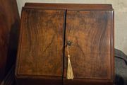 Antique Victorian Walnut Stationery Box
