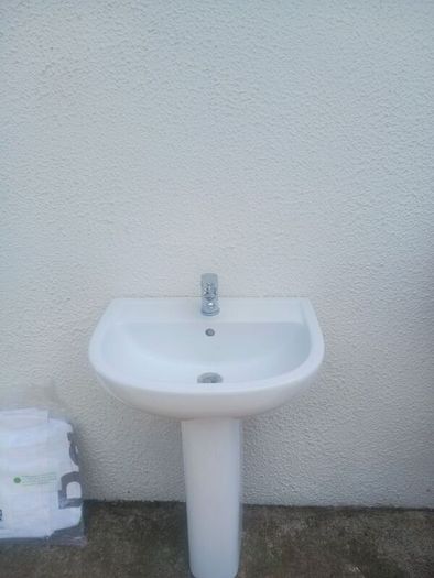 toilet and basin