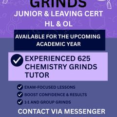 Chemistry Grinds - Leaving cert chemistry