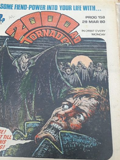 2000ad progs in the 100s.