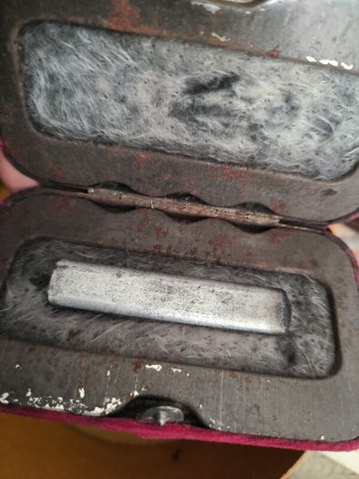 Antique Victorian Edwardian Traveller Box with Contents Job Lot
