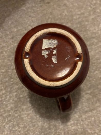 Vintage Ceramic Kettle Restaurant Mug