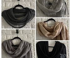 Bundle of Five Scarves