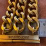 NWOT JUICY COUTURE Super Funky Matt Gold-Tone Chunky 3 Tier Chain Bracelet - 75% Discount Image 7