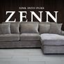 Zenn L Shape Chaser Fullback Sofa Image 2