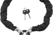 1.2M 10 mm Chain Lock Padlock + 65 mm Wall and Floor Anchor for motorbike - FREE DELIVERY NATIONWIDE