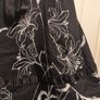 beautiful black floral halter neck dress Image 4
