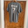 Real Madrid Jersey  with Ronaldo 7 at the back Image 2