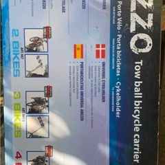 Bike rack peruzzo tow vall mounted carrier 4 Bikes