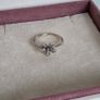 Pandora dazzling daisy ring size 54 very good condition fully hallmarked Image 2