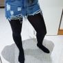 Boohoo Ripped Mom Shorts - Size 8 Image 2