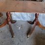 Vintage Dinning Table plus 2 carver Chairs Image 3
