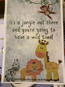 Jungle Party items