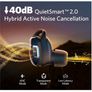 EarFun Free Pro 2 Bluetooth Wireless Earbuds, 5.2 Earbuds with 6 Mics, QuietSmart 40dB Hybrid ANC Bluetooth Headphone, Stereo Sound, Deep Bass, Wireless Charge, Transparency Mode for Gym, Office,30H Image 2