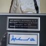 Muhammad Ali signed framed picture with coa Image 2