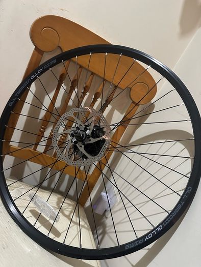 100% Brand-new Bicycle Mountain Bike Rear wheel, back wheel Disc brake or V-brake wheel 27.5 inch 7 Speed Shimano Cassette (all terrain alloy rims)