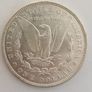 Aunc 1887 morgan silver dollar Image 2