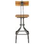 Bar Chairs 2 pcs Solid Reclaimed Teak Wood Image 5
