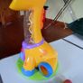 Spin & Giggle Tall Plastic Giraffe Toy, For Kids. Image 2
