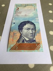 Venezuela Banknote 2 Bolivares