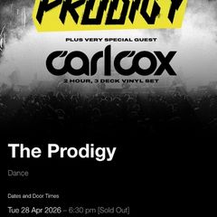 Carl Cox &The Prodigy