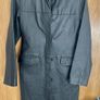 Real genuine leather coat jacket black size S Image 2