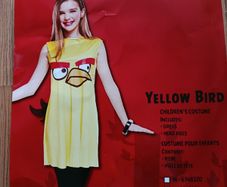 Angry Birds Yellow Bird Costume (Age 14-16)
