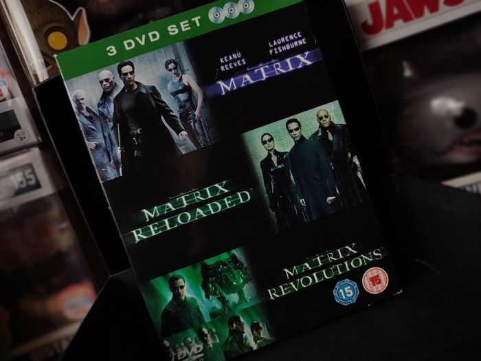 The Matrix Trilogy 3 Dvd Set Matrix Matrix Reloaded Matrix Revolutions ...