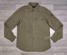 Belstaff Pure Linen Shirt Mens Large