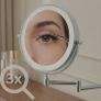 Makeup Cosmetic Vanity Mirror Bathroom Dressing Room Vanity Table Dual LED Battery USB Charging Black Chrome Brushed Vintage Gold Image 6