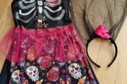 Day of the dead Girl halloween dress