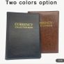 Large Capacity Large Coin Storage Book  Collection Book Paper Leather Protective Cover Mixed Collection Banknote 30 slots Image 2