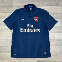Vintage 2009 Nike Arsenal London Away Jersey Shirt Mens Large