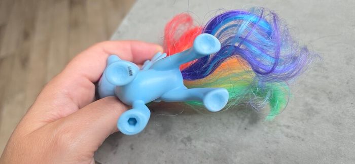 Rainbow Dash Reboot Brushable 3 inch G4 My Little Pony 2016