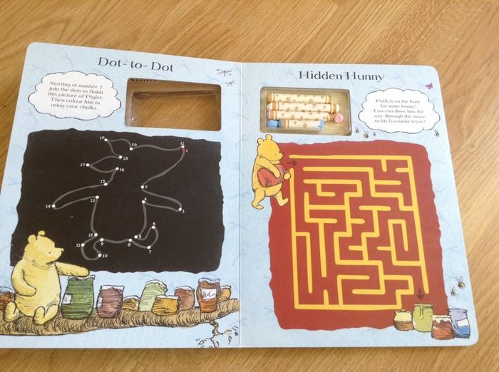 Winnie the Pooh activity book