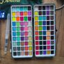 A3 sketch pad, oil paints 24colors, watercolor artecho Image 7