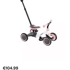 Globber trike GLOBBER Learning Bike 3-in-1 - Pastel Pink