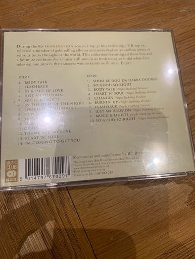 Imagination / Just An Illusion (2xCD) The Very Best Of Imagination)