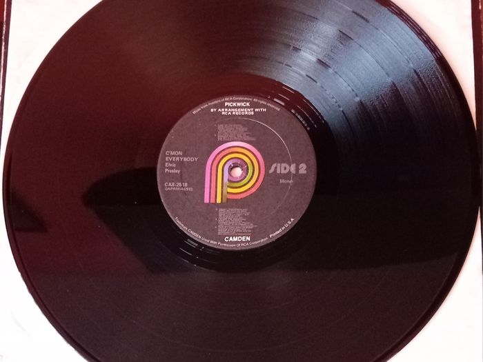 Elvis C'mon Everybody CAS-2518 1971 Pressing