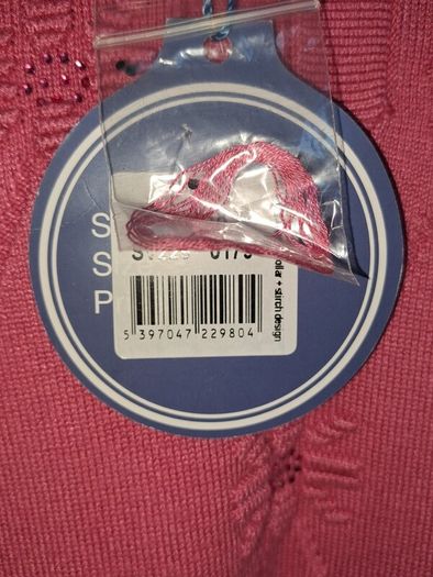 Pink Castle Jumper Sz 12  New feb
