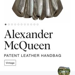 Authentic Alexander McQueen Elvie Handbag RARE