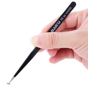 Baku Ultra-Fine Point Stainless Steel Precision Tweeze