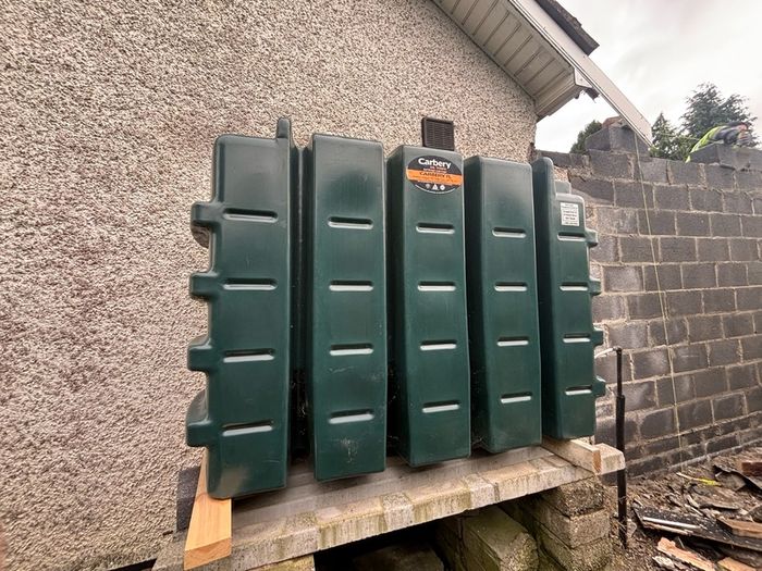 tank oil heating