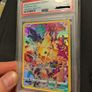 Pokemon PSA 10 Moltres Zapdos Articuno GX & Pikachu Crown Zenith Image 3