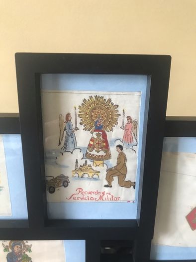 Vintage Spanish Militaria (Art on linen)