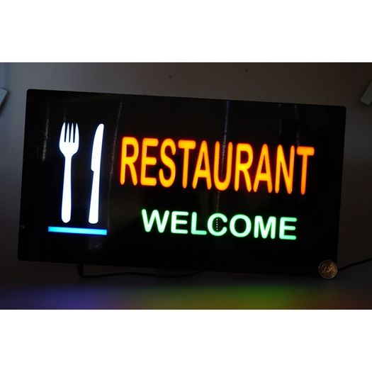 Led Restaurant Sign