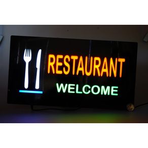 Led Restaurant Sign