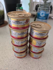 Cat food Gourmet gold with beef