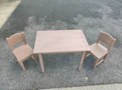 IKEA SUNDVIK Children's Table and 2 Chairs