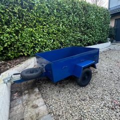 Garden Steel Box Style Trailer For Sale